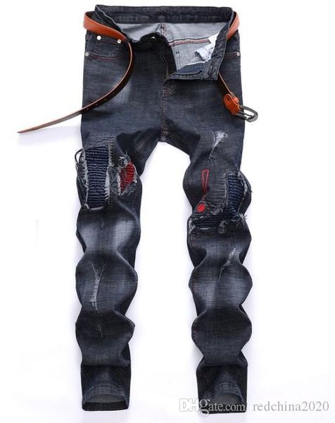 2020 mens designer jeans distressed ripped biker cowboy famous skinny straight slim washed destroyed vintage casual trousers 3998, Blue
2020 mens designer jeans distressed ripped biker cowboy famous skinny straight slim washed destroyed vintage casual trousers 3998, Blue