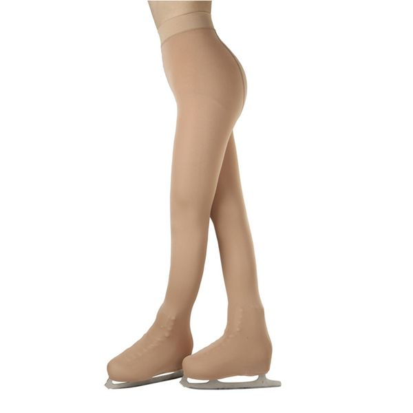 Performance Skating Practice Tights Over Boots/ Footless Ice Figure Skate Dance Pants