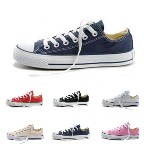casual canvas trainers shoes mens women classic blue white black pink purple red low style canvas sports designer sneakers size 35-44 
casual canvas trainers shoes mens women classic blue white black pink purple red low style canvas sports designer sneakers size 35-44