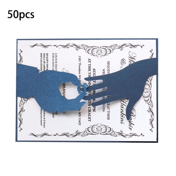 50pcs wedding invitation cards kits with envelopes laser cut birthday greeting card wedding decoration party supplies h55e
50pcs wedding invitation cards kits with envelopes laser cut birthday greeting card wedding decoration party supplies h55e