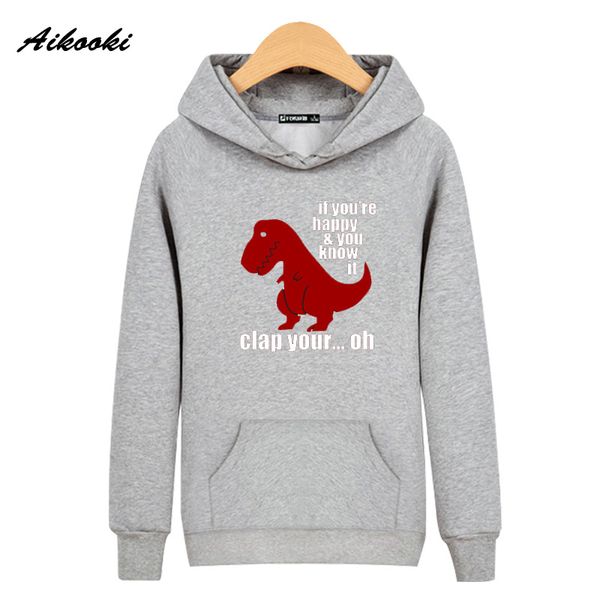 new gray dinosaur design male hoodies funny cute sweatshirt soft cotton brand hooded young people outwear pullovers, Black
new gray dinosaur design male hoodies funny cute sweatshirt soft cotton brand hooded young people outwear pullovers, Black