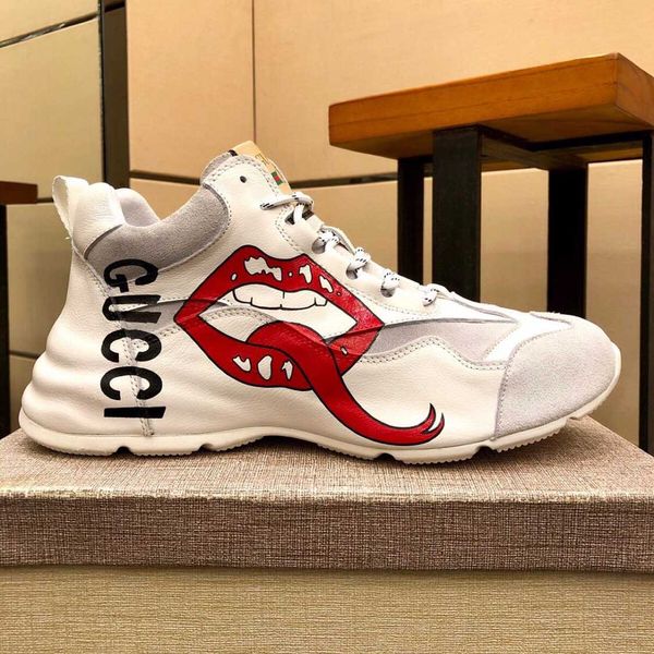 new style luxury fashion basketball sneakers designer shoes casual shoes platform classic style vintage men shoes size, Red;white
new style luxury fashion basketball sneakers designer shoes casual shoes platform classic style vintage men shoes size, Red;white