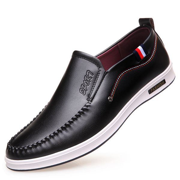 2019 spring male outdoor fashion shoes lazy people loafers men's casual shoes, Black
2019 spring male outdoor fashion shoes lazy people loafers men's casual shoes, Black
