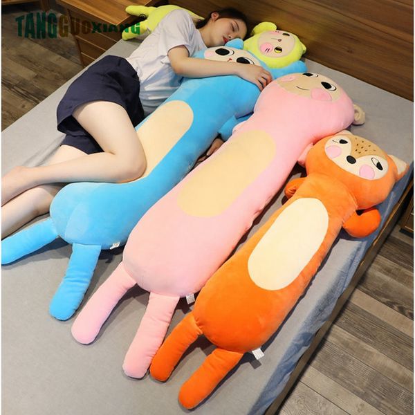 70-110cm 100% cotton stuffed plush animals long pillows washable fox cat pig baby sleep partner sofa cushion clip leg kid
70-110cm 100% cotton stuffed plush animals long pillows washable fox cat pig baby sleep partner sofa cushion clip leg kid