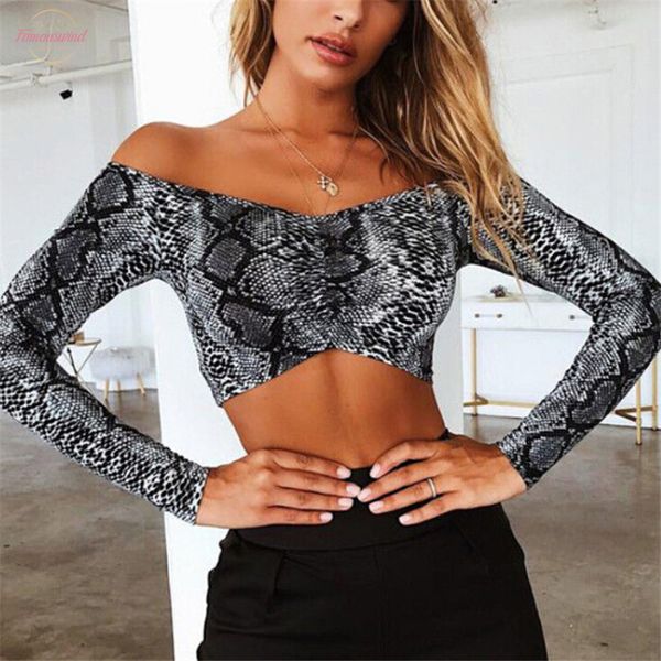 женщины блуза sexy змеиной кожи топ женщины crop top off shoulder блуза блуза и топы женщины с длинным рукавом тонкой блузы, White
женщины блуза sexy змеиной кожи топ женщины crop top off shoulder блуза блуза и топы женщины с длинным рукавом тонкой блузы, White
