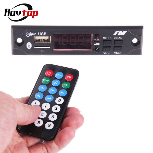 rovwireless bluetooth car audio usb fm radio module 5v/12v mp3 wma decoder board tf mp3 player with remote control
rovwireless bluetooth car audio usb fm radio module 5v/12v mp3 wma decoder board tf mp3 player with remote control