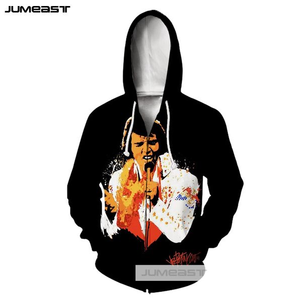 jumeast brand 3d printed men/women zipper hoodie the king elvis presley clothes fashion singer long sleeve jacket sport pullover, Black
jumeast brand 3d printed men/women zipper hoodie the king elvis presley clothes fashion singer long sleeve jacket sport pullover, Black
