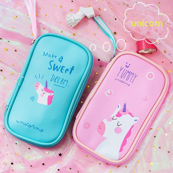 unicorn pencil case high capacity estuche escolar pu leather estuches school supplies pen trousse scolaire stylo pencil box
unicorn pencil case high capacity estuche escolar pu leather estuches school supplies pen trousse scolaire stylo pencil box