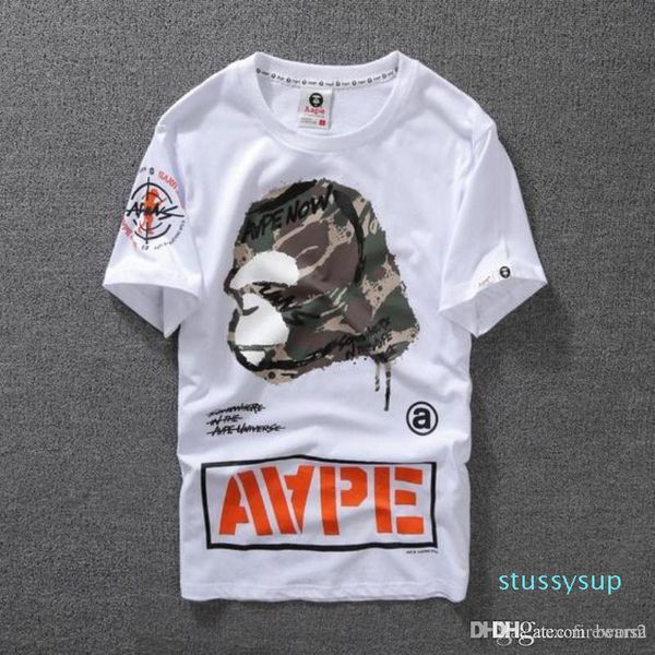ummer lovers mens cartoon apes t -shirts fashion crew neck short -sleeve classic camo printed supply co male tees cartton casual, White;black
ummer lovers mens cartoon apes t -shirts fashion crew neck short -sleeve classic camo printed supply co male tees cartton casual, White;black