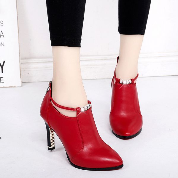 zhenzhou women's shoes high heel 2018 boots autumn new pointed female stiletto black ladies fashion boots leather shoes
zhenzhou women's shoes high heel 2018 boots autumn new pointed female stiletto black ladies fashion boots leather shoes