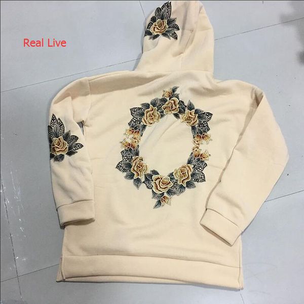 new design flower embroidery hoodies men hip hop side split hoody sweatshirts hooded pullover jumper pull oversized s-xl, Black
new design flower embroidery hoodies men hip hop side split hoody sweatshirts hooded pullover jumper pull oversized s-xl, Black