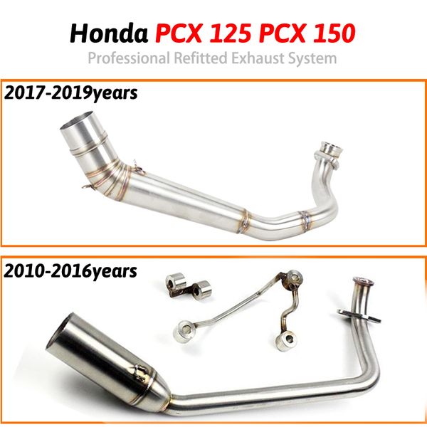 slip on for pcx 125 pcx 150 pcx125 2018 2019 2010 - 2016 motorcycle exhaust modified front connection mid link pipe
slip on for pcx 125 pcx 150 pcx125 2018 2019 2010 - 2016 motorcycle exhaust modified front connection mid link pipe
