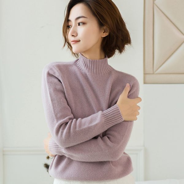 women's sweaters kashmiri sweater for women in 100% pure with high sleeves and long, White;black
women's sweaters kashmiri sweater for women in 100% pure with high sleeves and long, White;black