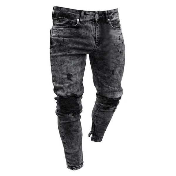 jaycosin men's stretchy ripped skinny biker jeans destroyed taped slim fit denim pants vintage hip hop hole ankle cut trousers, Black
jaycosin men's stretchy ripped skinny biker jeans destroyed taped slim fit denim pants vintage hip hop hole ankle cut trousers, Black