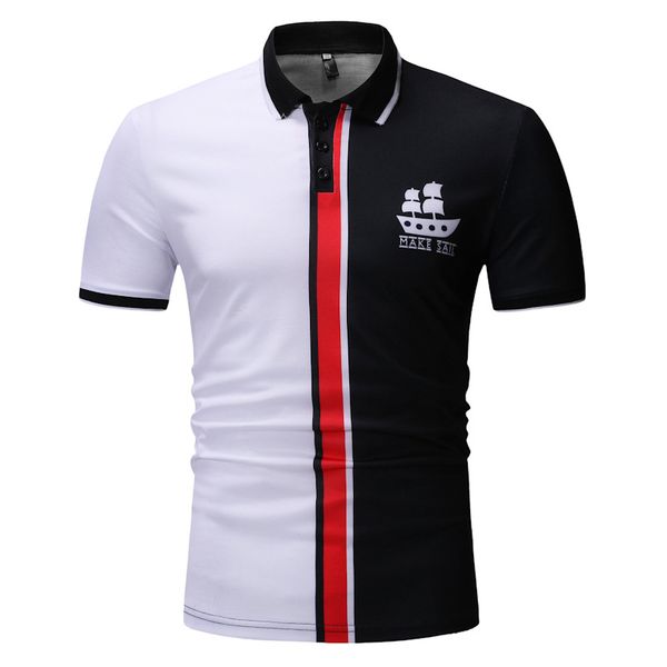 foreign trade wholesale men's wear cross border casual fashion mixed colors short-sleeved polo shirt, White;black
foreign trade wholesale men's wear cross border casual fashion mixed colors short-sleeved polo shirt, White;black