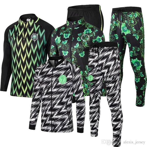 news 2018 2019 world cup national nigeria long sleeve training suit soccer football sportswear chandal set fashion outdoor suit, Gray;blue
news 2018 2019 world cup national nigeria long sleeve training suit soccer football sportswear chandal set fashion outdoor suit, Gray;blue