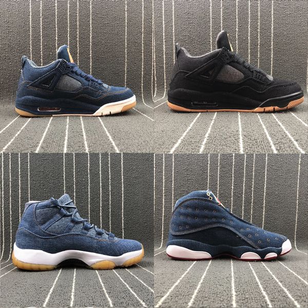 4 11 13 denim ls travis men s basketball shoes blue jeans iv xi xiii outdoor sports sneakers 
4 11 13 denim ls travis men s basketball shoes blue jeans iv xi xiii outdoor sports sneakers