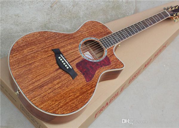 factory customizationmahogany 41" solid cut acoustic guitar with flower inlay, maple binding, gold hardware, special customized service
factory customizationmahogany 41" solid cut acoustic guitar with flower inlay, maple binding, gold hardware, special customized service