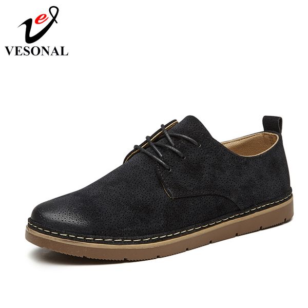 vesonal brand soft leather casual business male for men shoes 2018 autumn walking simple men dress shoes lace up footwear, Black
vesonal brand soft leather casual business male for men shoes 2018 autumn walking simple men dress shoes lace up footwear, Black