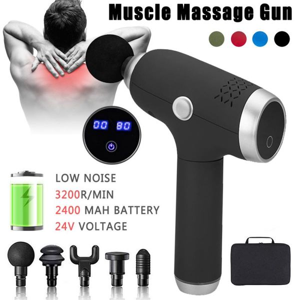 3200rpm massage gun myofasciale fysiotherapie instrument lcd percussion massager muscle vibrating relaxing warp film impact
3200rpm massage gun myofasciale fysiotherapie instrument lcd percussion massager muscle vibrating relaxing warp film impact