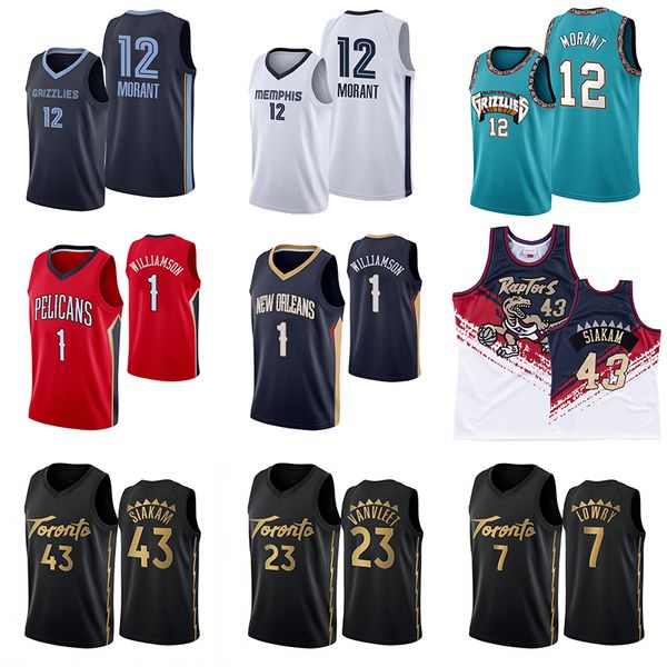 ncaa zion 1 williamson ja 12 morant pascal 43 siakam fred 23 vanvleet kyle 7 lowry men college basketball jerseys, Black;red
ncaa zion 1 williamson ja 12 morant pascal 43 siakam fred 23 vanvleet kyle 7 lowry men college basketball jerseys, Black;red