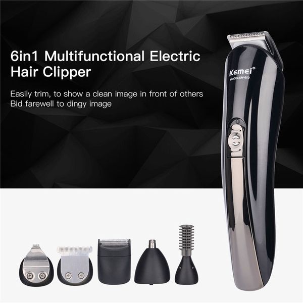 kemei km-600 in 1 shaving machine barbeador beard trimmer rechargeable hair clipper electric nose shaver razor led indicator
kemei km-600 in 1 shaving machine barbeador beard trimmer rechargeable hair clipper electric nose shaver razor led indicator