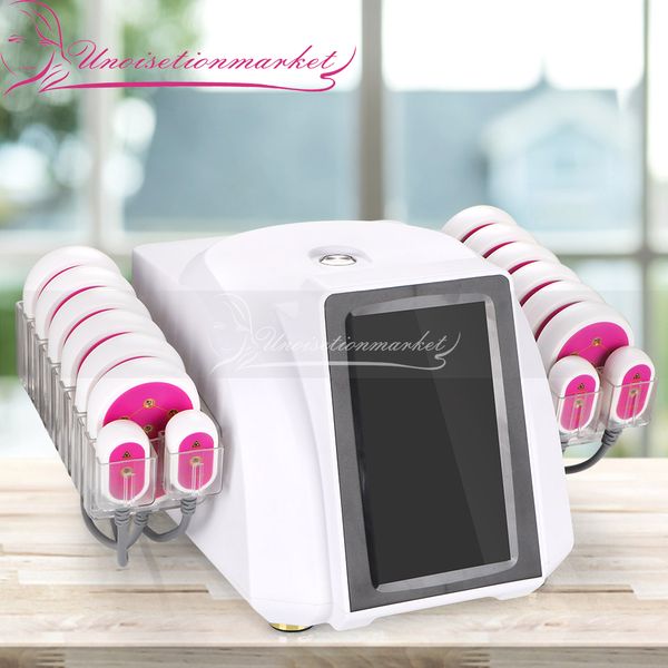 new 16 pads fat removal laser for body contour shaping weight loss 5mw beauty machine