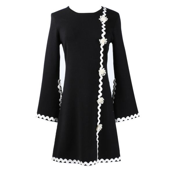spring 2019 new sleeve long sleeve three-dimensional flower button decoration mid-long slim knitted dresses in stock, White;black
spring 2019 new sleeve long sleeve three-dimensional flower button decoration mid-long slim knitted dresses in stock, White;black