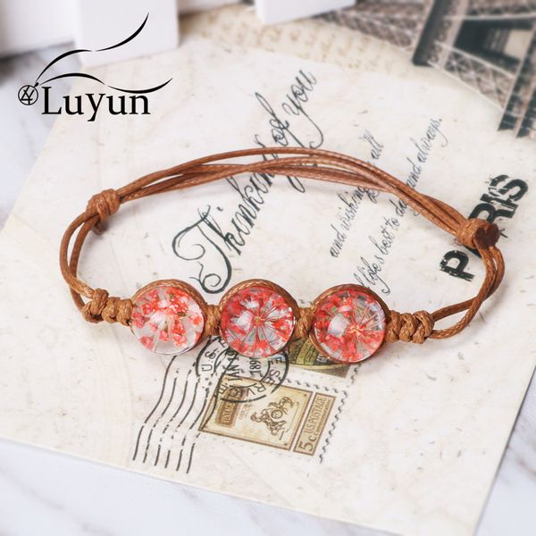 luyun fashion retro bohemian style crystal glass snow beads flower hand-woven bracelets adjustable can be wholesale, Black
luyun fashion retro bohemian style crystal glass snow beads flower hand-woven bracelets adjustable can be wholesale, Black