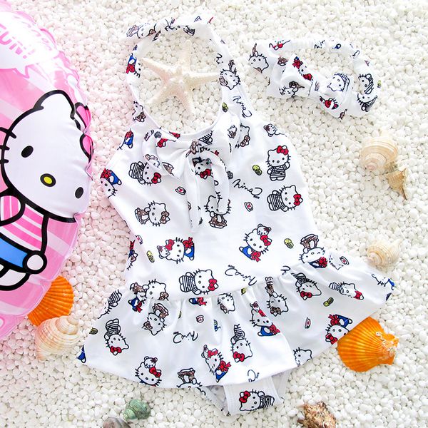 new 2019 little girls' one-piece halter swimsuit hello kitty baby girl bathing suit with headband bowknot swimwear
new 2019 little girls' one-piece halter swimsuit hello kitty baby girl bathing suit with headband bowknot swimwear