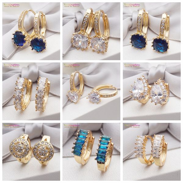 yunkingdom statement elegant circle gold crystal earring square cubic zirconia hoop earrings for women 14 styles, Golden;silver
yunkingdom statement elegant circle gold crystal earring square cubic zirconia hoop earrings for women 14 styles, Golden;silver
