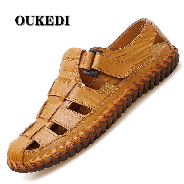 brands mens sandals real leather outdoor sandals summer handmade men shoes men's breathable summer walking, Black
brands mens sandals real leather outdoor sandals summer handmade men shoes men's breathable summer walking, Black