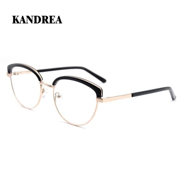 kandrea 2020 fashion eyeglasses frames for women anti blue ray glasses metal testudinarious eyewear cat eye computer spectacles, Black
kandrea 2020 fashion eyeglasses frames for women anti blue ray glasses metal testudinarious eyewear cat eye computer spectacles, Black