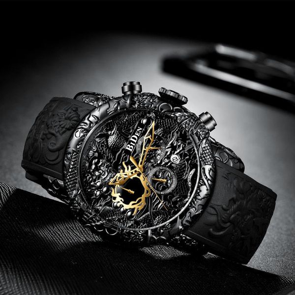 biden 2019 fashion quartz mens watches black band creative dial big size waterproof male wristwatches mirror hardlex man clock, Slivery;brown
biden 2019 fashion quartz mens watches black band creative dial big size waterproof male wristwatches mirror hardlex man clock, Slivery;brown