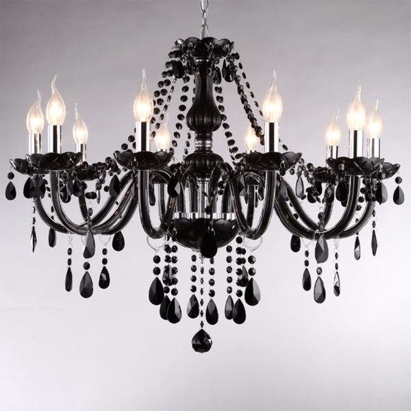 18/15/10/8/6 lights arms luxury black crystal chandelier lighting candle lamp brief fashion living room lamp chandelier lighting
18/15/10/8/6 lights arms luxury black crystal chandelier lighting candle lamp brief fashion living room lamp chandelier lighting