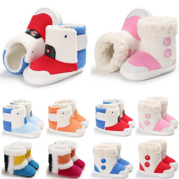 winter baby first walkers infants warm shoes faux fur girls baby booties cotton warm boy boots, Black;grey
winter baby first walkers infants warm shoes faux fur girls baby booties cotton warm boy boots, Black;grey