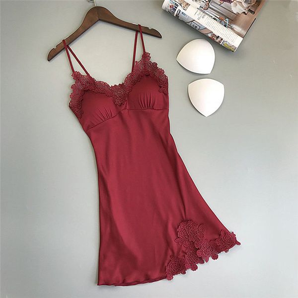 2018 women sleeveless lace lingerie silk lace satin sleepshirts nightwear babydoll sleepwear intimate slips summer clothes, Black;red
2018 women sleeveless lace lingerie silk lace satin sleepshirts nightwear babydoll sleepwear intimate slips summer clothes, Black;red