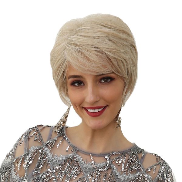 short beige wigs for women hair wigs with bangs natural synthetic full wigs for women lady costume party wig, 8inch, Black
short beige wigs for women hair wigs with bangs natural synthetic full wigs for women lady costume party wig, 8inch, Black