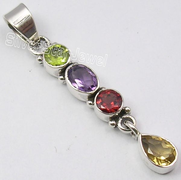 muiltiple choices chanti international silver natural multi color gems long pendant 4.6cm variation
muiltiple choices chanti international silver natural multi color gems long pendant 4.6cm variation
