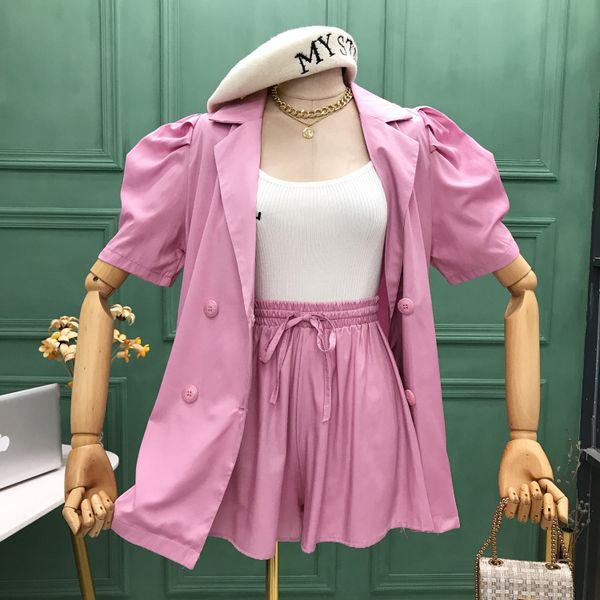 elegant women two piece sets new 2020 summer thin blazer and shorts casual outfits ladies fashion 2 pcs set korean suits, White
elegant women two piece sets new 2020 summer thin blazer and shorts casual outfits ladies fashion 2 pcs set korean suits, White