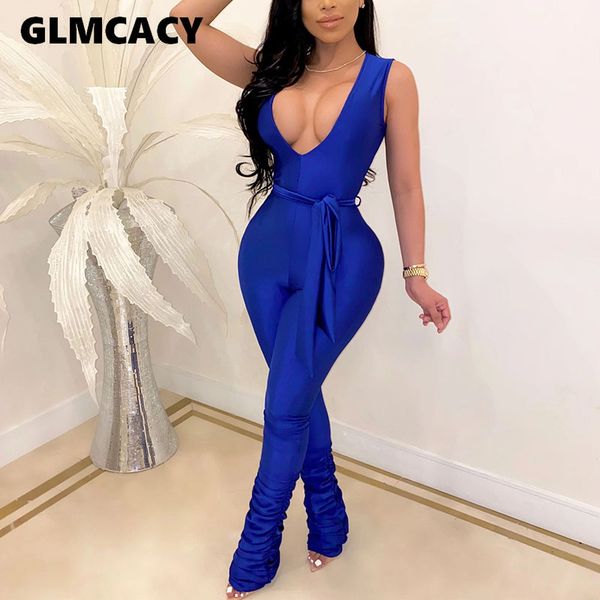 women's jumpsuits & rompers women plus size plunge ruched belt sleeveless bodycon jumpsuit club solid slim fit overalls, Black;white
women's jumpsuits & rompers women plus size plunge ruched belt sleeveless bodycon jumpsuit club solid slim fit overalls, Black;white