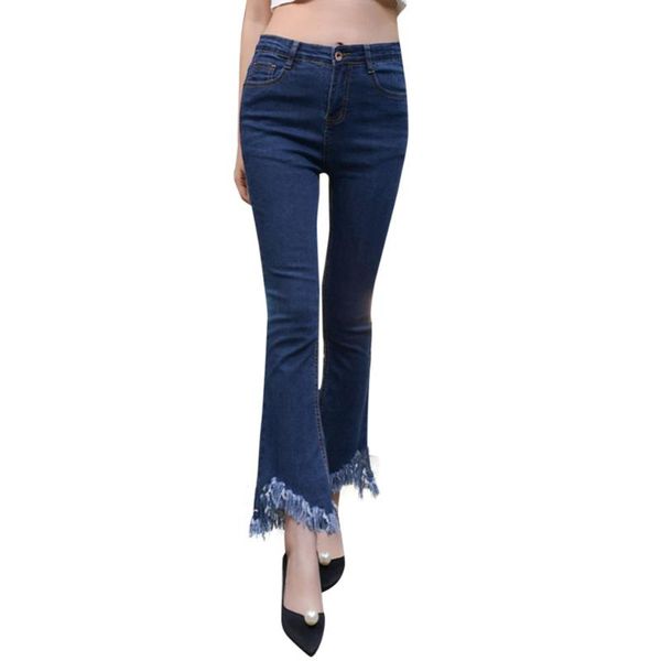 skinny ripped jeans for women denim jeans tassels fringed high waist push up slim flared pants female pencil trousers blue
skinny ripped jeans for women denim jeans tassels fringed high waist push up slim flared pants female pencil trousers blue