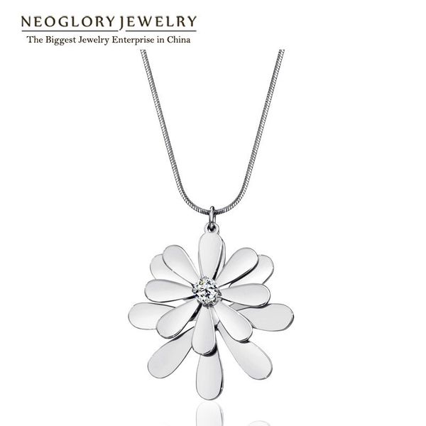 neoglory zircon 2 flower necklaces & pendants for women fashion jewelry accessories 2020 new elegant flo flo-w, Silver
neoglory zircon 2 flower necklaces & pendants for women fashion jewelry accessories 2020 new elegant flo flo-w, Silver