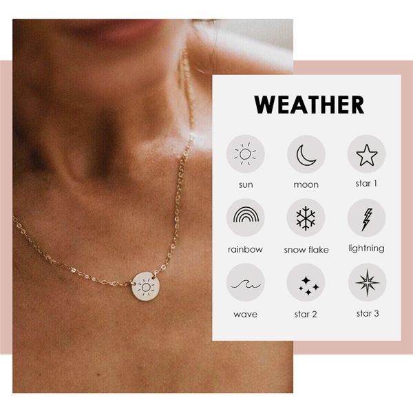 visunion 316l stainless steel necklace personalized snow mountain weather pattern necklace for women friends' gift jewelry, Silver
visunion 316l stainless steel necklace personalized snow mountain weather pattern necklace for women friends' gift jewelry, Silver