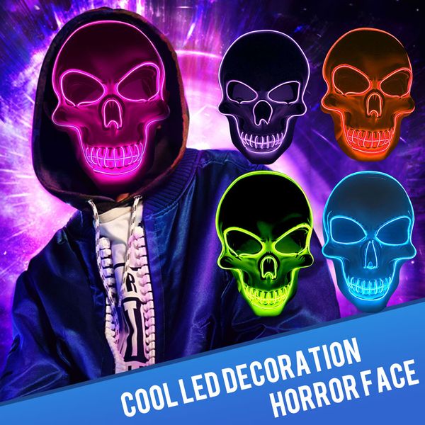 halloween mask led maske light up for party neon masks maska cosplay horror mask glowing masks in dark horror
halloween mask led maske light up for party neon masks maska cosplay horror mask glowing masks in dark horror