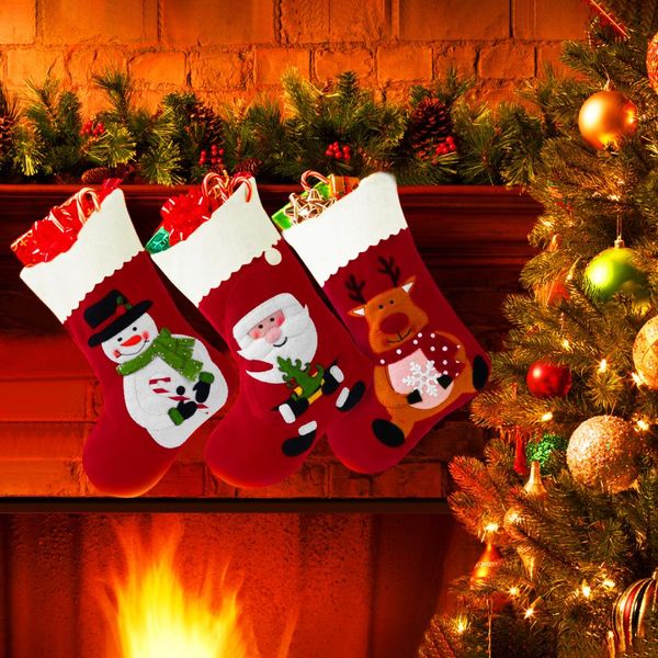 6pcs red felt decorative christmas stocking bags holiday stockings cartoon hanging candy gifts christmas bags treat merry xmas
6pcs red felt decorative christmas stocking bags holiday stockings cartoon hanging candy gifts christmas bags treat merry xmas