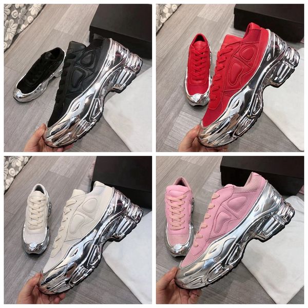 2020 дизайнер последние женщины sneaekers raf simons крупногабаритные sneaker в silver metallic падение эффект единственного sport trainer m, Black
2020 дизайнер последние женщины sneaekers raf simons крупногабаритные sneaker в silver metallic падение эффект единственного sport trainer m, Black