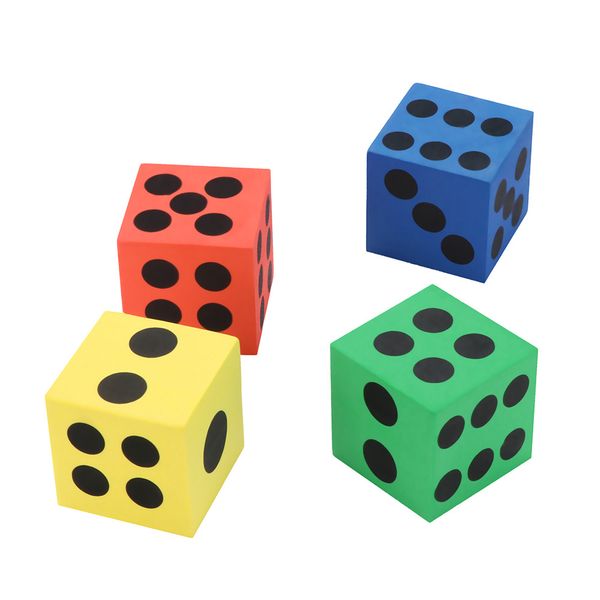 4pcs eva foam dice six sided spot dice kid game soft learn play blocks toy puzzle party games fun fashion random color delivery
4pcs eva foam dice six sided spot dice kid game soft learn play blocks toy puzzle party games fun fashion random color delivery