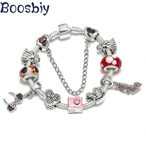 boosbiy cute cartoon pendant fit original bracelets & bangles for women fashion jewelry gift, Golden;silver
boosbiy cute cartoon pendant fit original bracelets & bangles for women fashion jewelry gift, Golden;silver