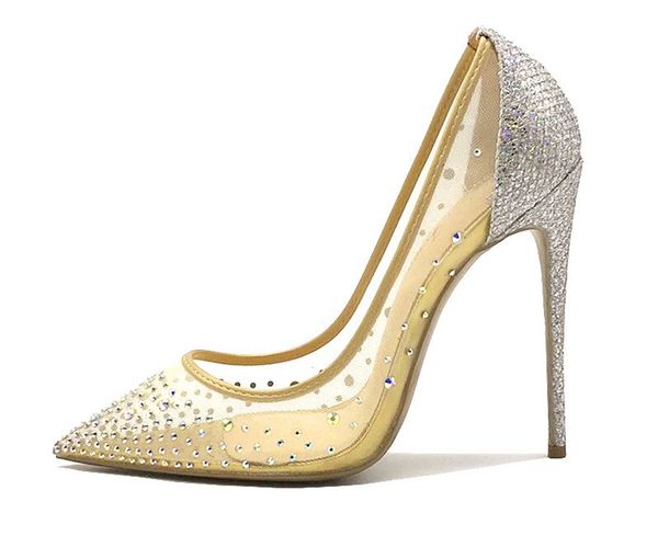 shipping bride wedding bling fashion design women's high heel pumps summer see through party wedding stiletto shoes 12cm thin heels, Black
shipping bride wedding bling fashion design women's high heel pumps summer see through party wedding stiletto shoes 12cm thin heels, Black